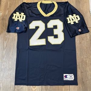 Vintage 1980’s Notre Dame Football Jersey - #23 - Men’s L